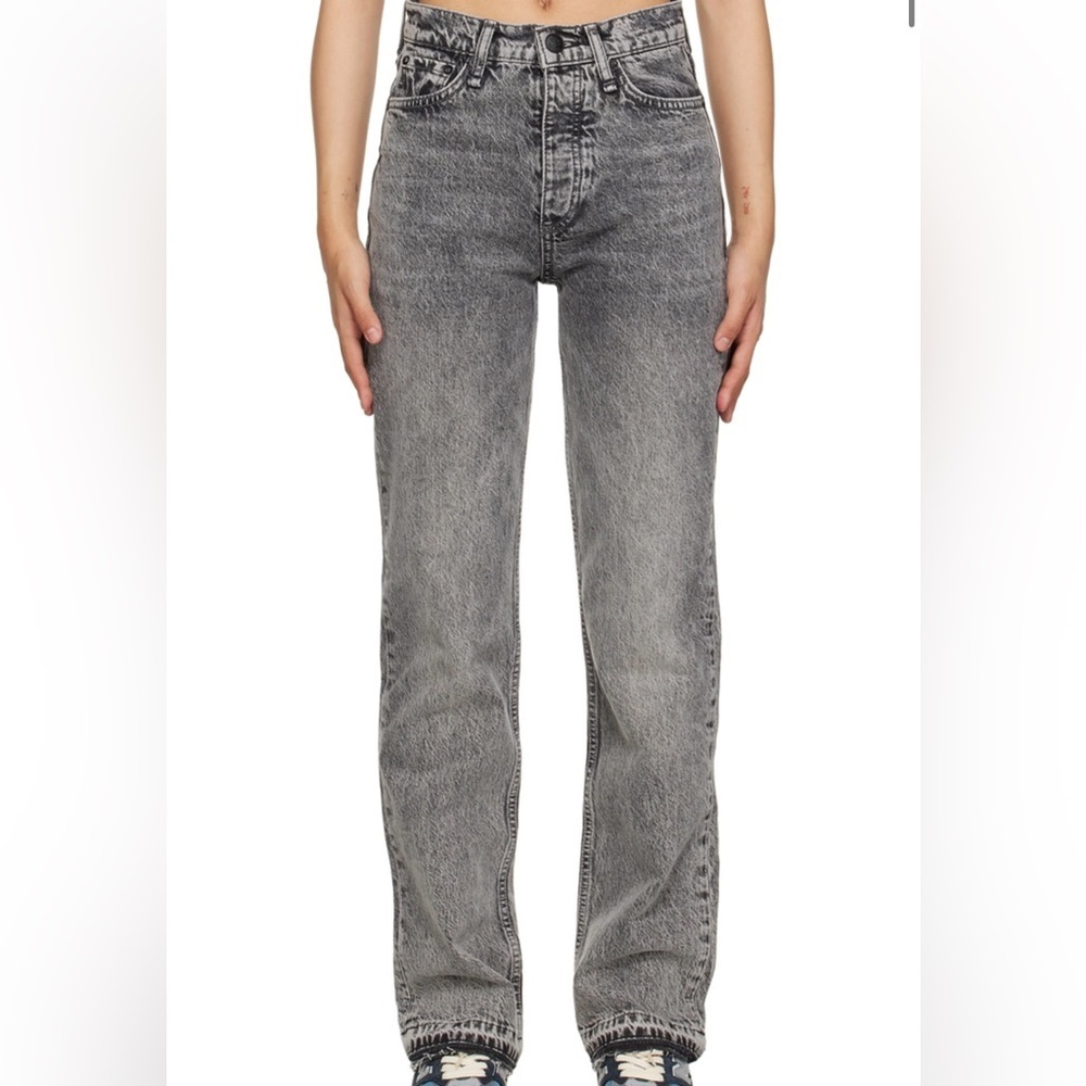 rag & bone NEW Alex High-Rise Straight-Leg Jeans Size 23